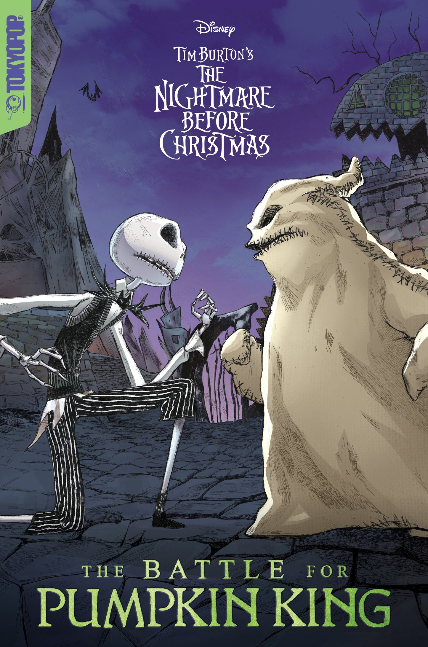 Disney Manga: Tim Burton's The Nightmare Before Christmas The Battle For Pumpkin King