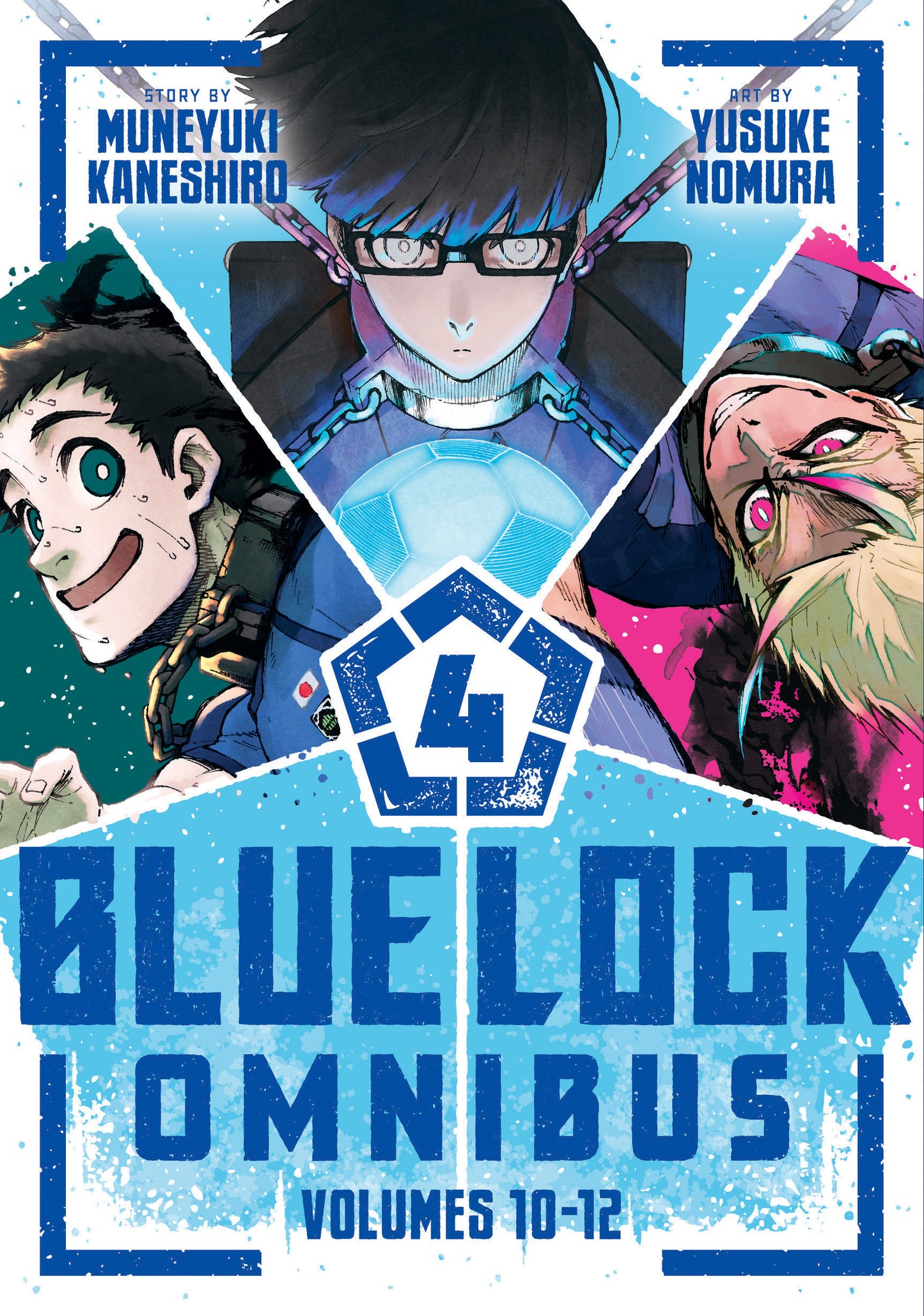 Blue Lock Omnibus Vol 04 (Vol 10-12)