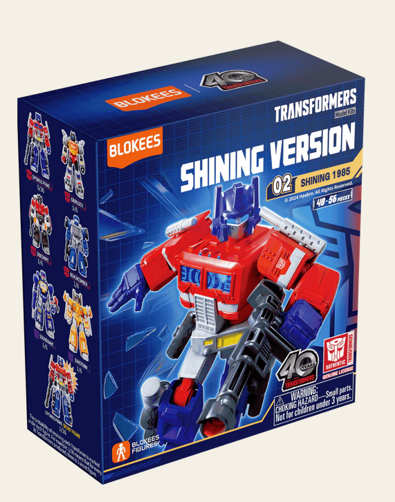 Blokees Transformers - Shining Version 02 : Shining 1985 - SINGLE BOX