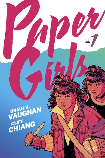 Paper Girls Backpack Edition TPB Vol 01 Direct Market Exclusive Cliff Chiang Cover