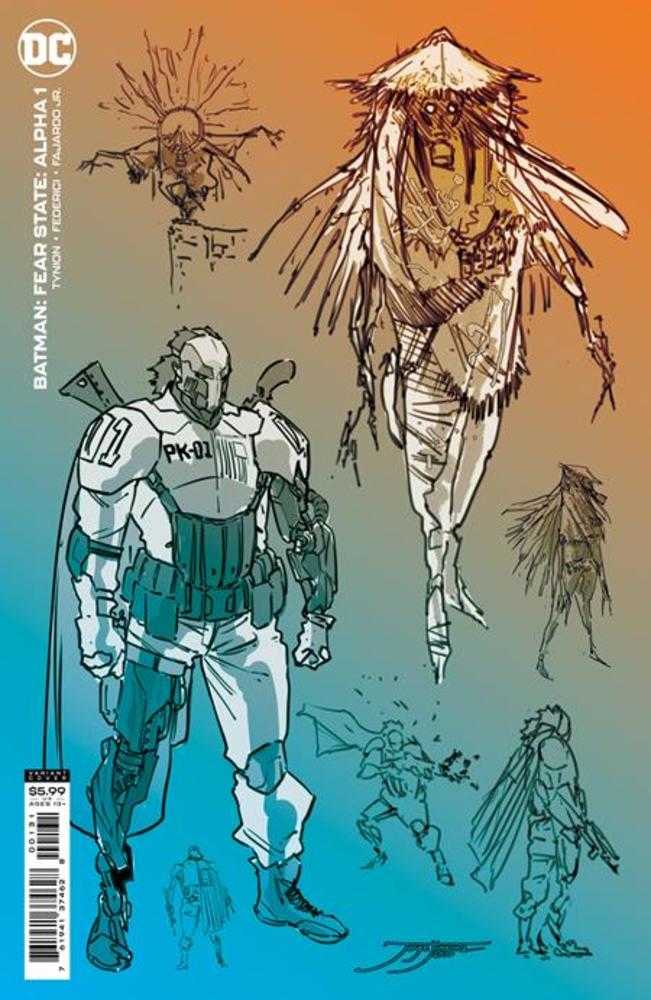 Batman: Fear State Alpha (2021) One-Shot 1:25 Jorge Jimenez Card Stock Variant