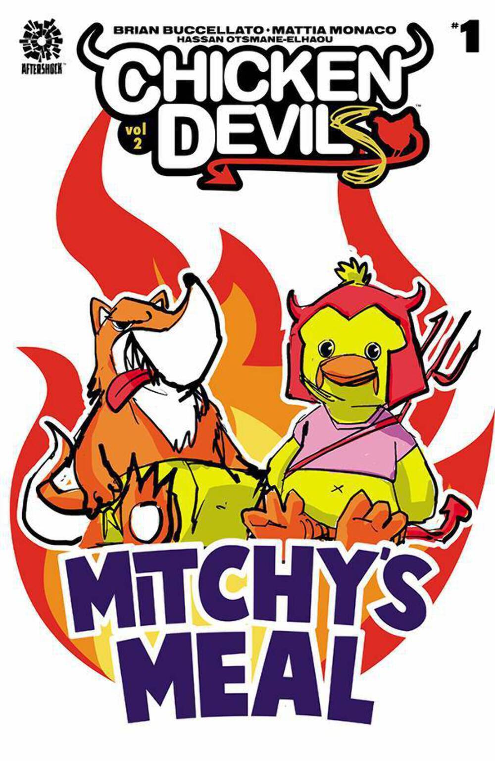 Chicken Devils (2022) #1 Mattia Monaco 1:15 Variant