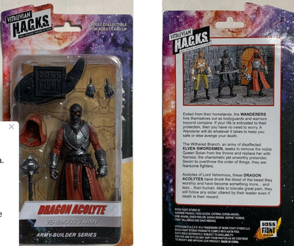 Vitruvian H.A.C.K.S. Action Figure: BASICS - Vehemous Acolyte