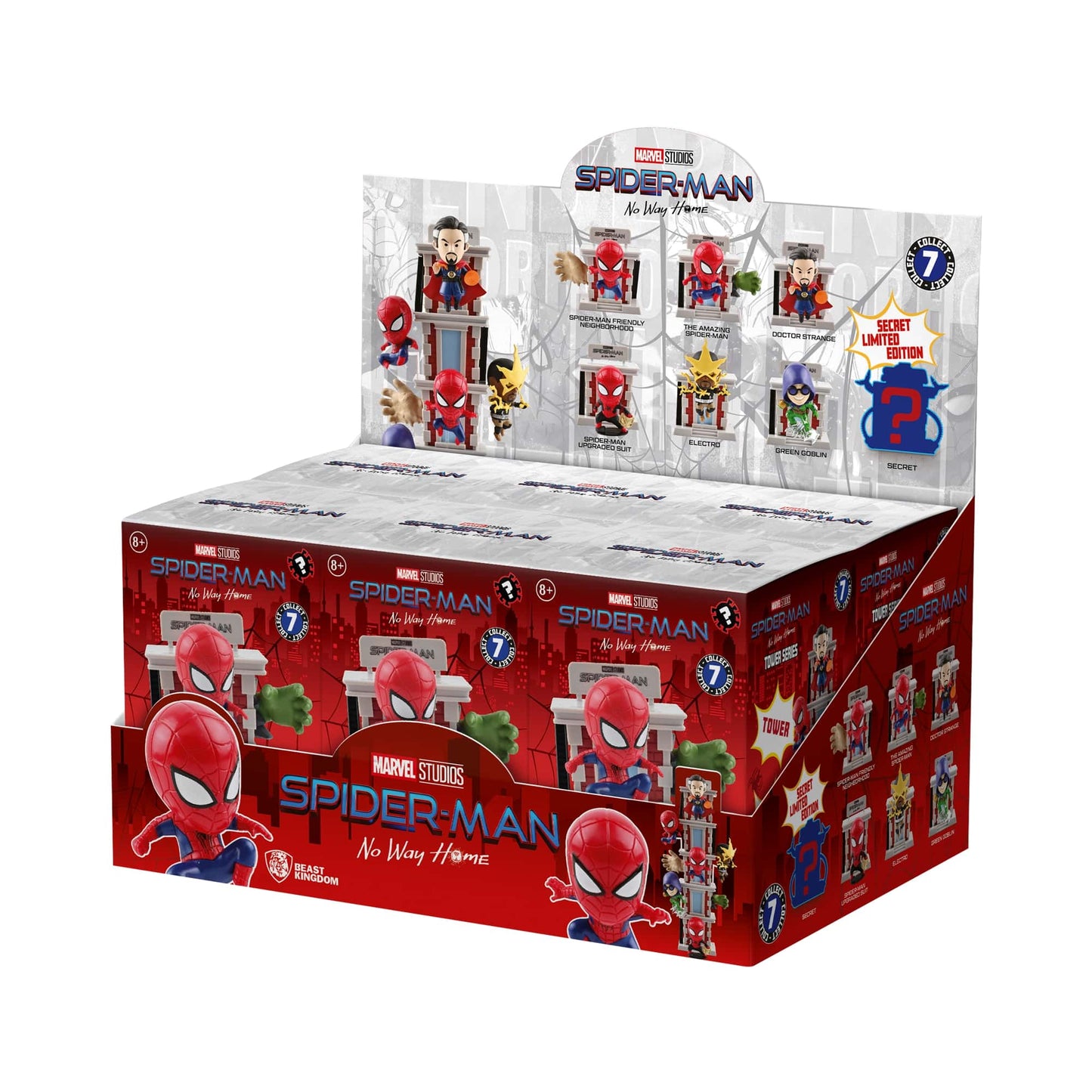 Spider-Man Hero Box Blind Box Tower Series 2 - PDQ of 6