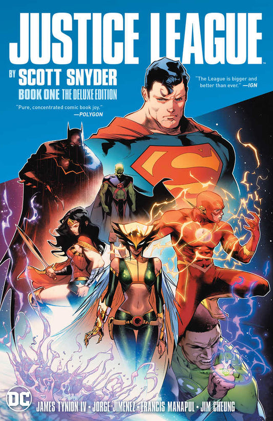Justice League By Scott Snyder Deluxe Edition Book 01 HC