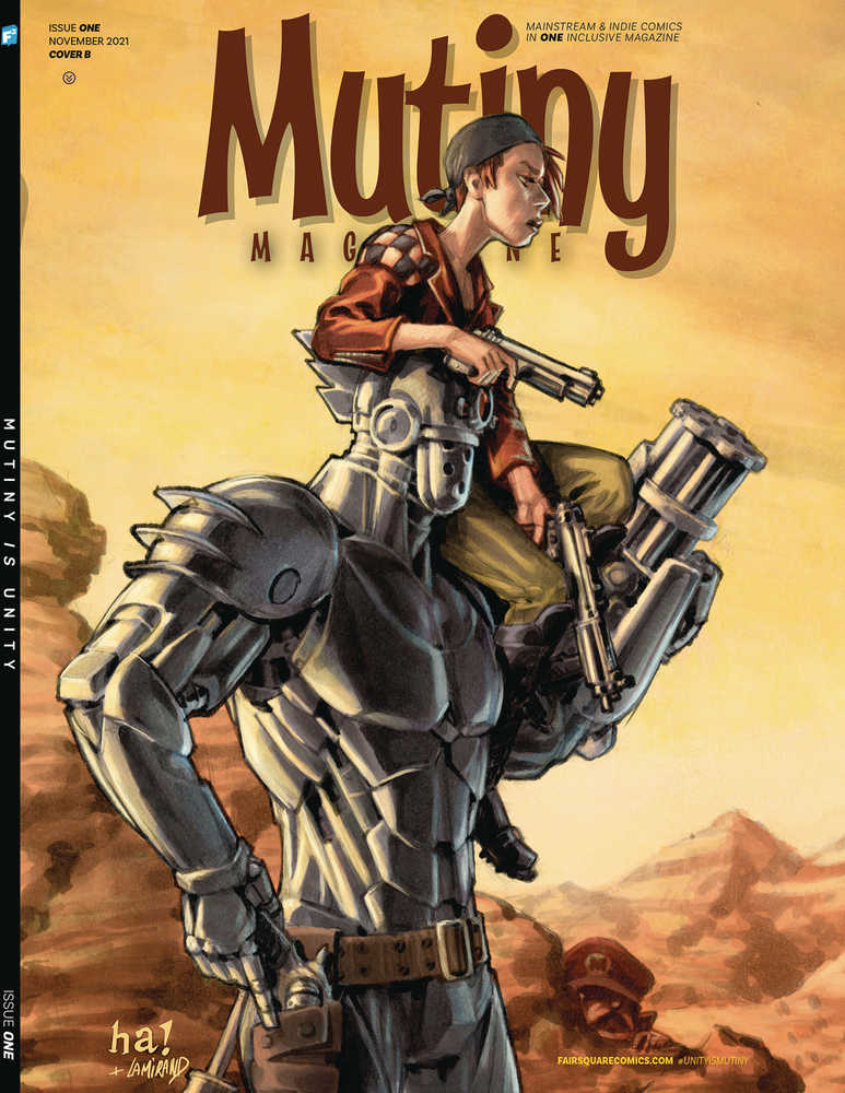 Mutiny Magazine (2021) #1 Cover B Ha (Mature)