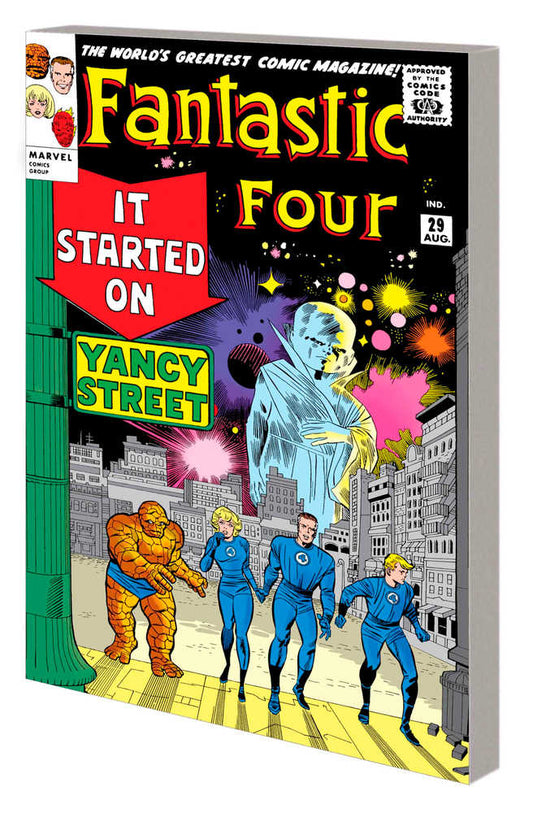 Mighty Marvel Masterworks: Fantastic Four Vol 03: It Started On Yancy Street TPB Direct Market