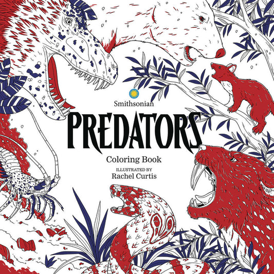 Smithsonian Coloring Book: Predators