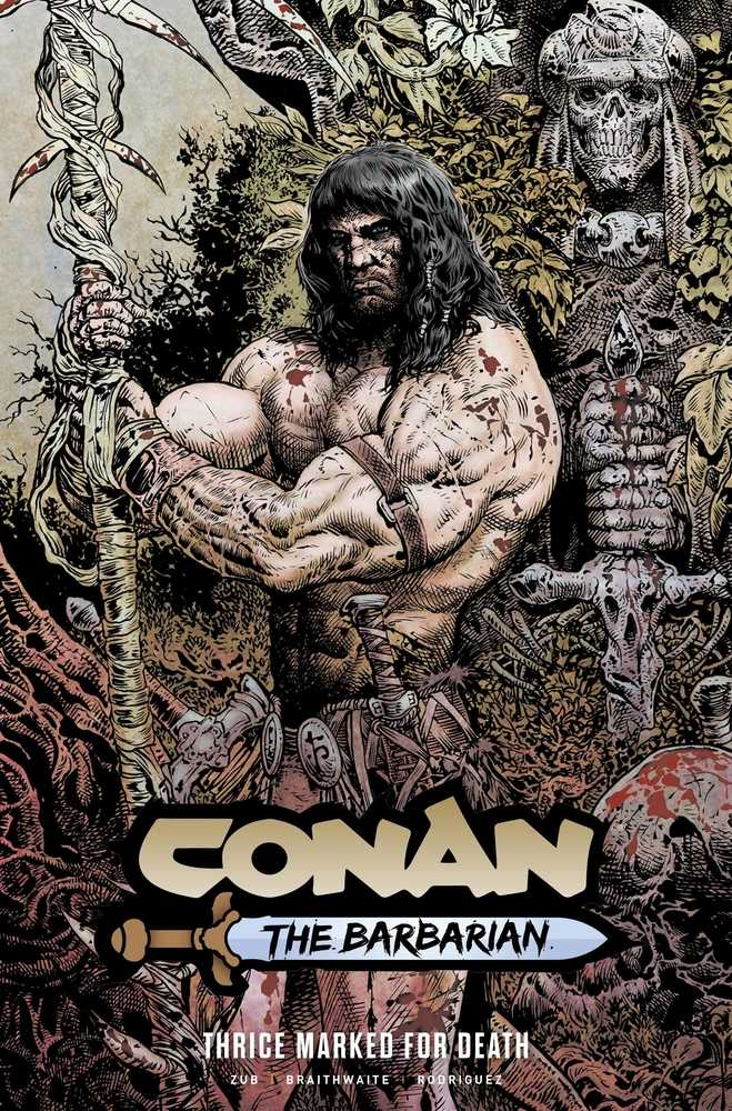 Conan the Barbarian Vol 02: Thrice Marked for Death TPB Liam Sharp Cover (Mature)