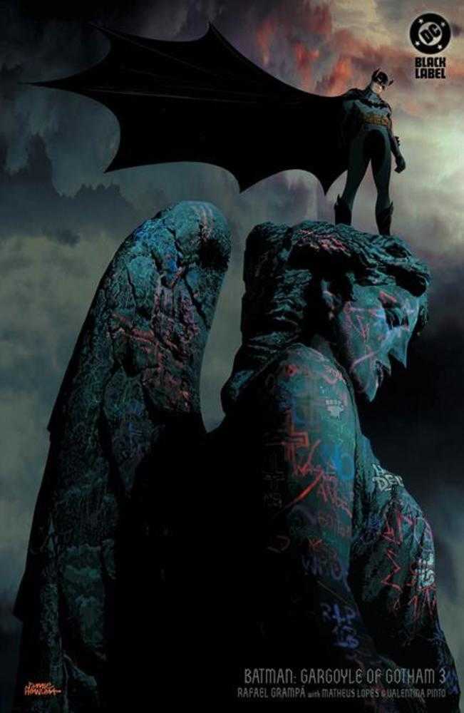 Batman: Gargoyle Of Gotham (2024) #3 (of 4) Cover B Jamie Hewlett Variant (Mature)