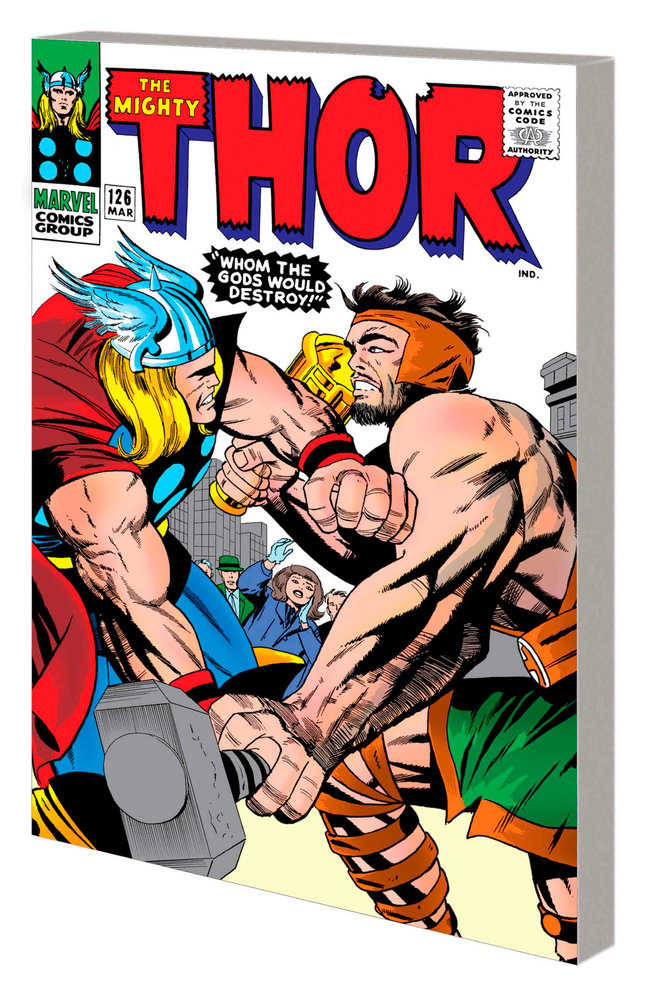 Mighty Marvel Masterworks: Mighty Thor Vol 04: When Meet The Immortals TPB Original Cover [Direct Market Only]