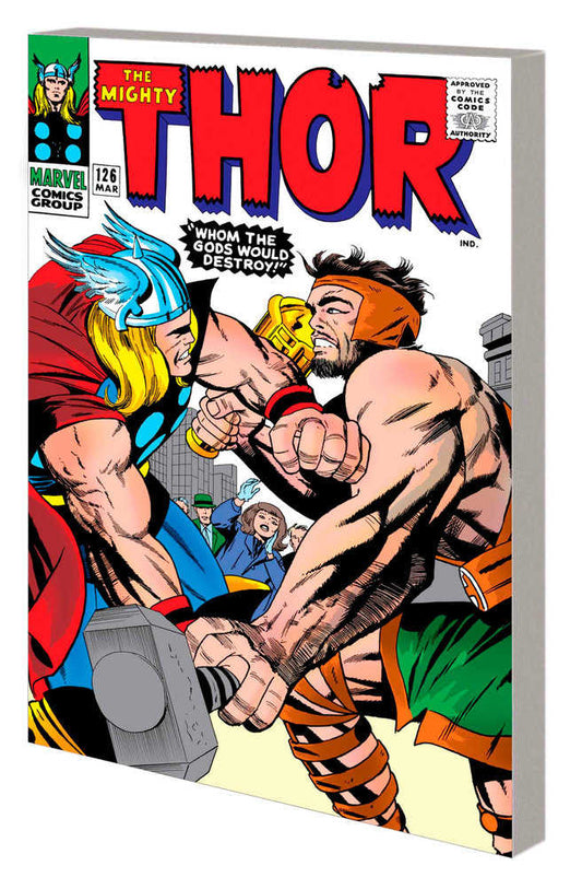 Mighty Marvel Masterworks: Mighty Thor Vol 04: When Meet The Immortals TPB Original Cover [Direct Market Only]