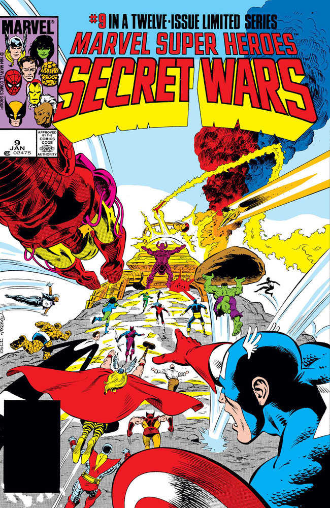 Marvel Super Heroes Secret Wars # 9 Facsimile Edition