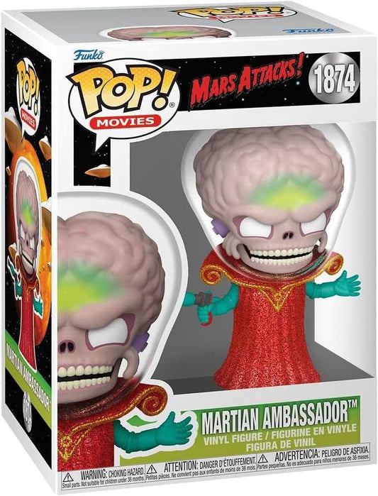 Pop Movies #1874 Mars Attacks Alien Leader