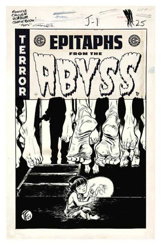 EC Epitaphs From The Abyss (2024) # 3 (of 12) Cover D 1:20 B&W Variant