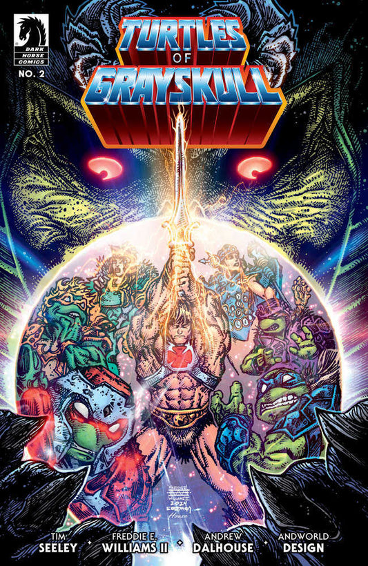 Masters Of The Universe/Teenage Mutant Ninja Turtles: Turtles Of Grayskull (2024) #2 Cover B Willi