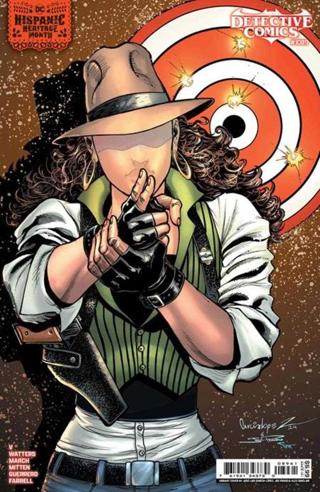 Detective Comics (2016) #1089 Cover D Jose Luis Garcia-Lopez & Joe Prado Hispanic Heritage Month Card Stock Variant