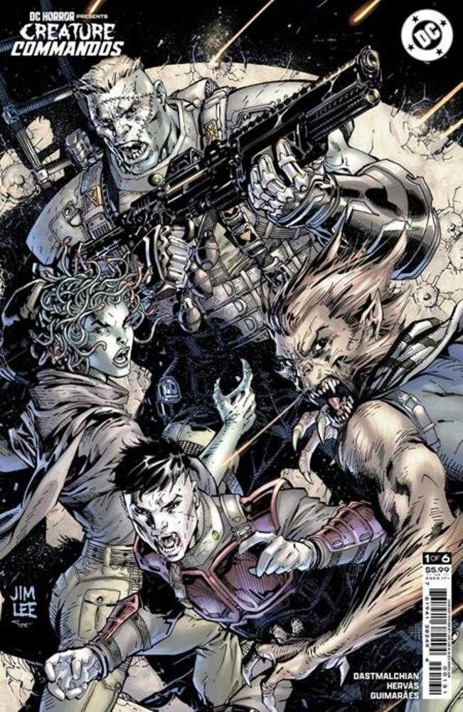 DC Horror Presents: Creature Commandos (2024) #1 (of 6) Cover C Jim Lee Card Stock Variant (Mature)