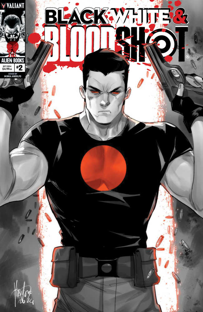 Black White & Bloodshot (2024) #2 (of 4) Cover A Andolfo (Mature)