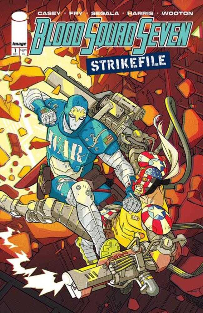 Blood Squad Seven: Strikefile (2024) One-Shot Cover B Cory Walker Variant (Mature)