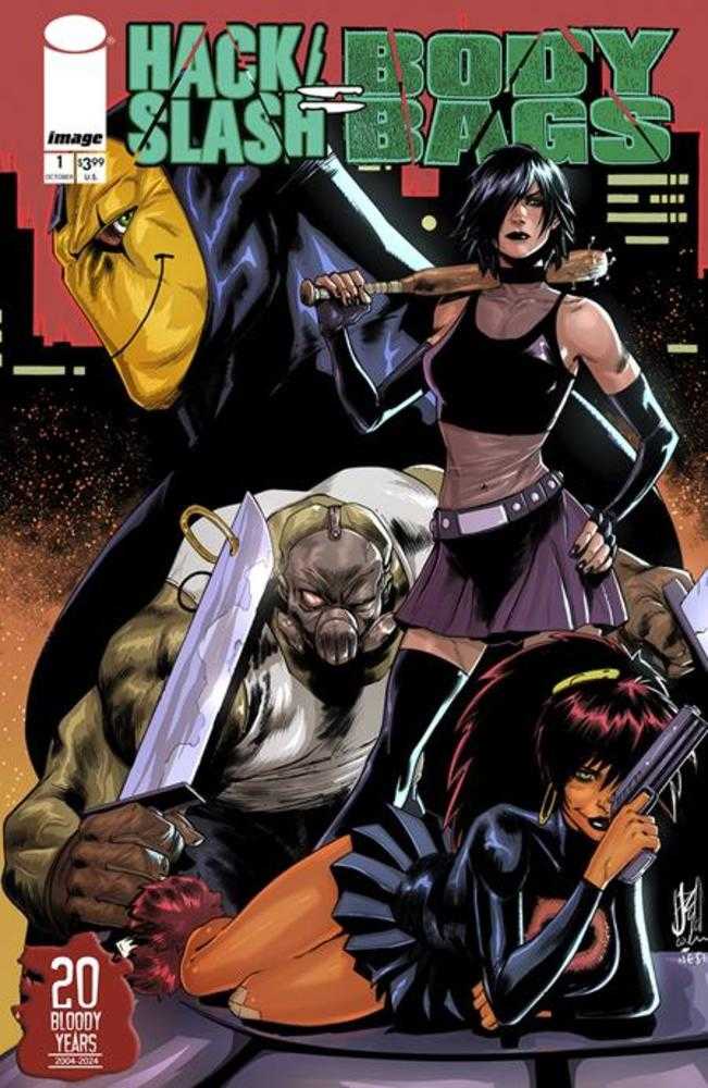 Hack/Slash: Body Bags (2024) #1 (of 4) Cover A Stefano Caselli (Mature)