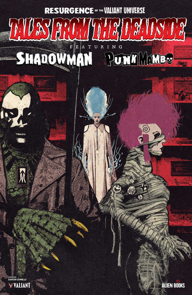 Shadowman & Punk Mambo: Tales From The Deadside (2024) One-Shot Cover B Connelly Monster