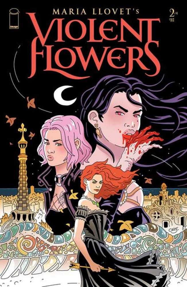 Violent Flowers (2024) #2 (of 4) Cover D Jesus Orellana Variant (Mature)