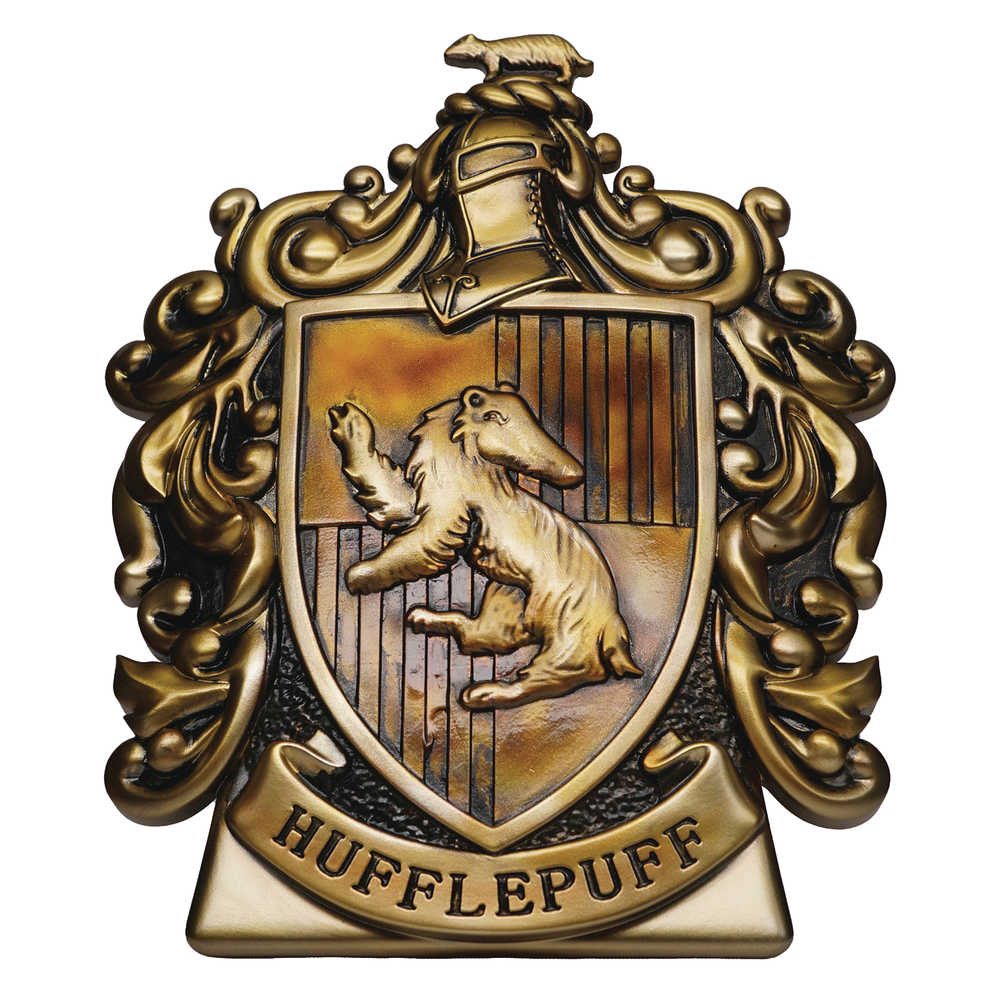 Harry Potter Hufflepuff Crest Figural Bank