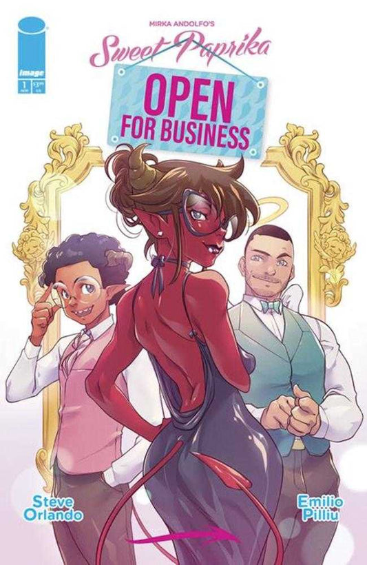 Mirka Andolfo's Sweet Paprika: Open For Business (2024) #1 (of 5) Cover A Emilio Pilliu (Mature)