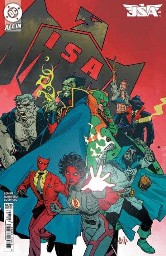 JSA (2024) # 1 Cover B Cully Hamner Card Stock Variant