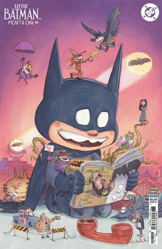 Little Batman: Month One (2024) #1 (of 4) Cover B Patrick Ballesteros Card Stock Variant