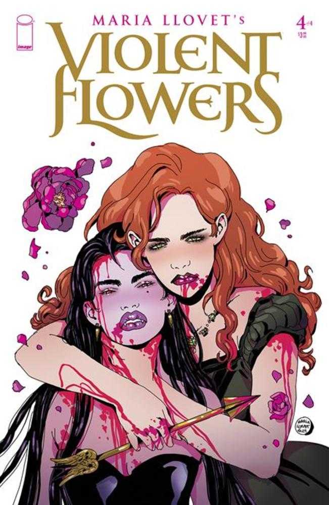 Violent Flowers (2024) #4 (of 4) Cover A Maria Llovet (Mature)