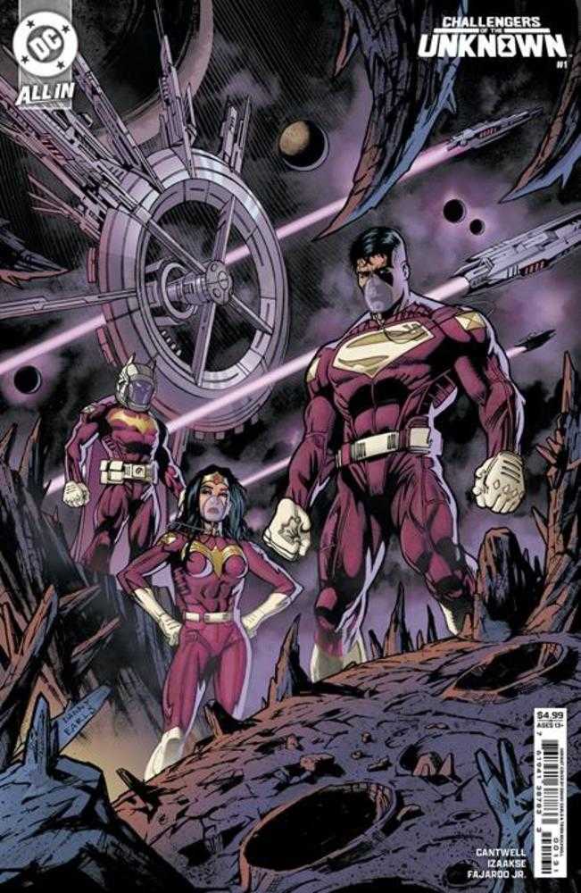 Challengers Of The Unknown (2024) #1 (of 6) Cover C Danny Earls Card Stock Variant