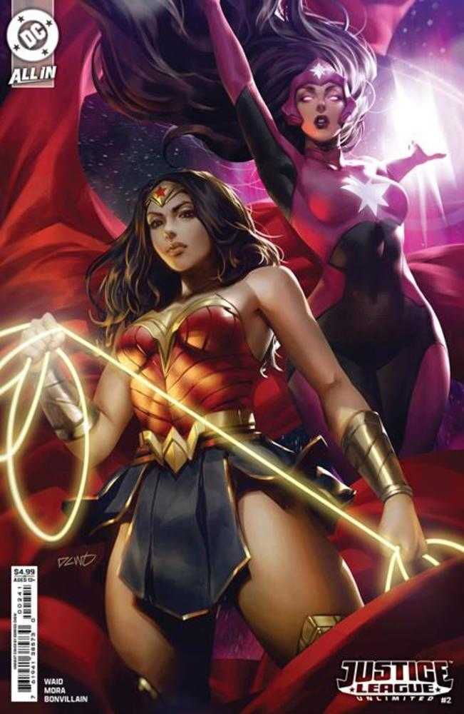 Justice League Unlimited (2024) # 2 Cover E Derrick Chew Card Stock Variant