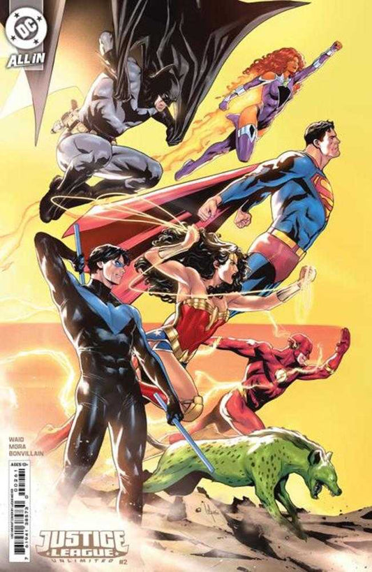 Justice League Unlimited (2024) # 2 Cover H 1 in 50 Lucas Meyer Card Stock Variant