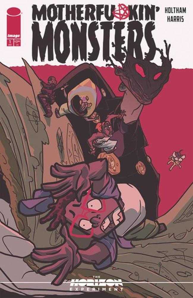 Motherfu*Kin Monsters (2024) One-Shot Cover A Michael Lee Harris (Mature)