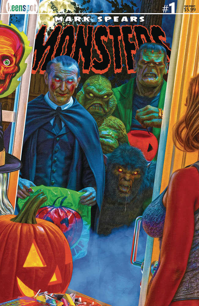 Mark Spears Monsters (2024) #1 (2nd Print) Cover A Trick Or Treat