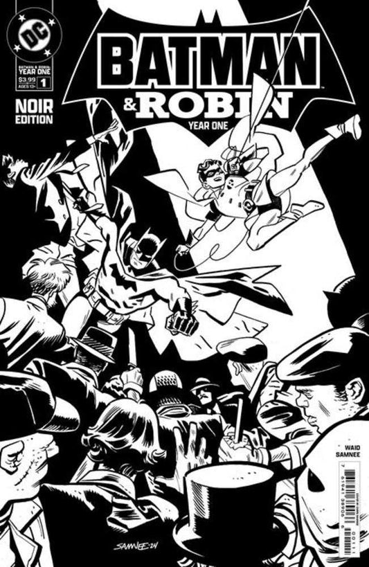 Batman And Robin: Year One (2024) Noir Edition #1