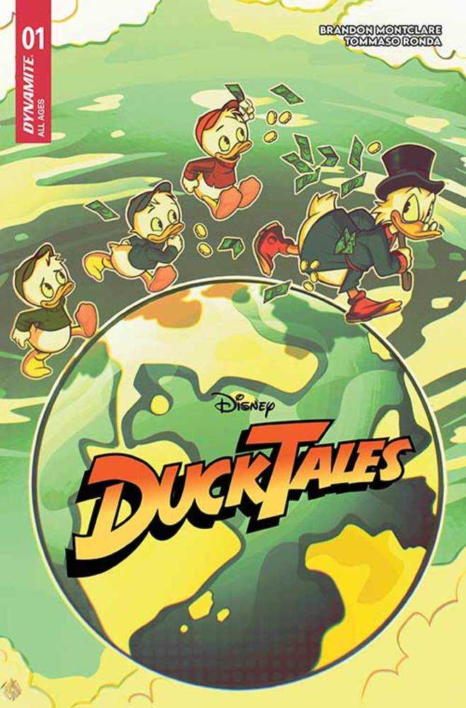 Ducktales (2024) #1 Cover W 7 Copy Foc Variant Edition Tomaselli Foil