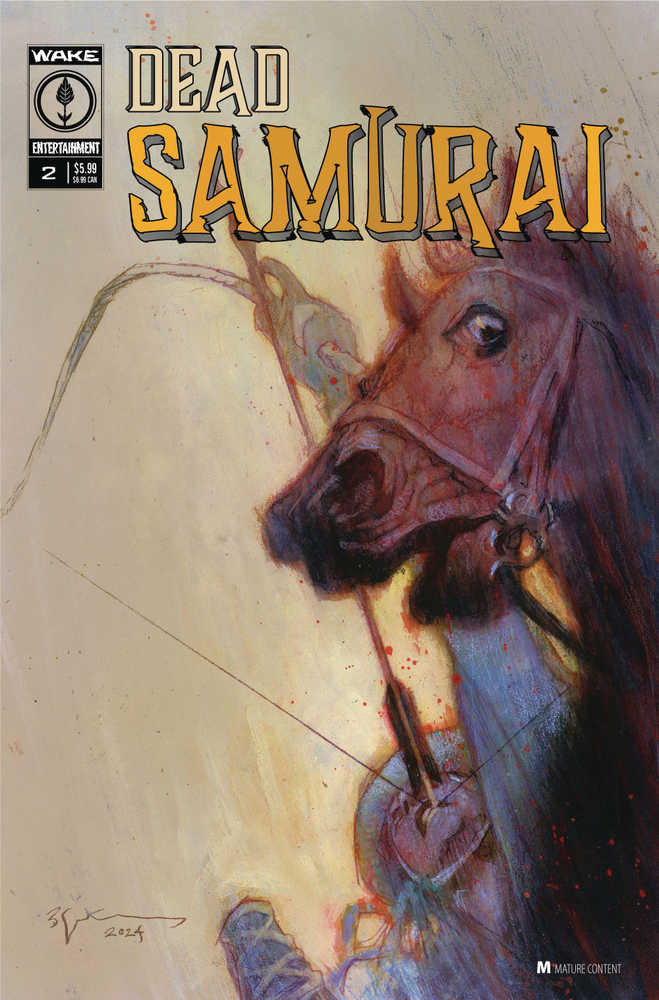 Dead Samurai (2025) #2 Cover A Bill Sienkiewicz (Mature)