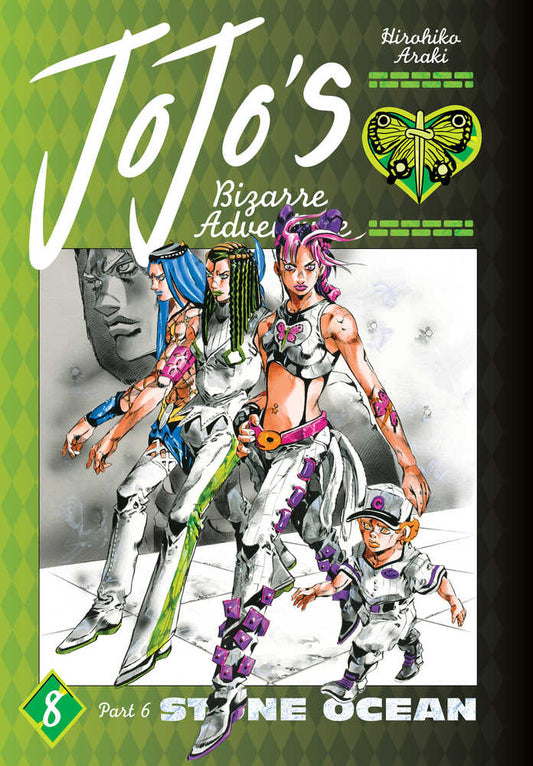 Jojo's Bizarre Adventure Pt 6 Stone Ocean Vol 08 HC