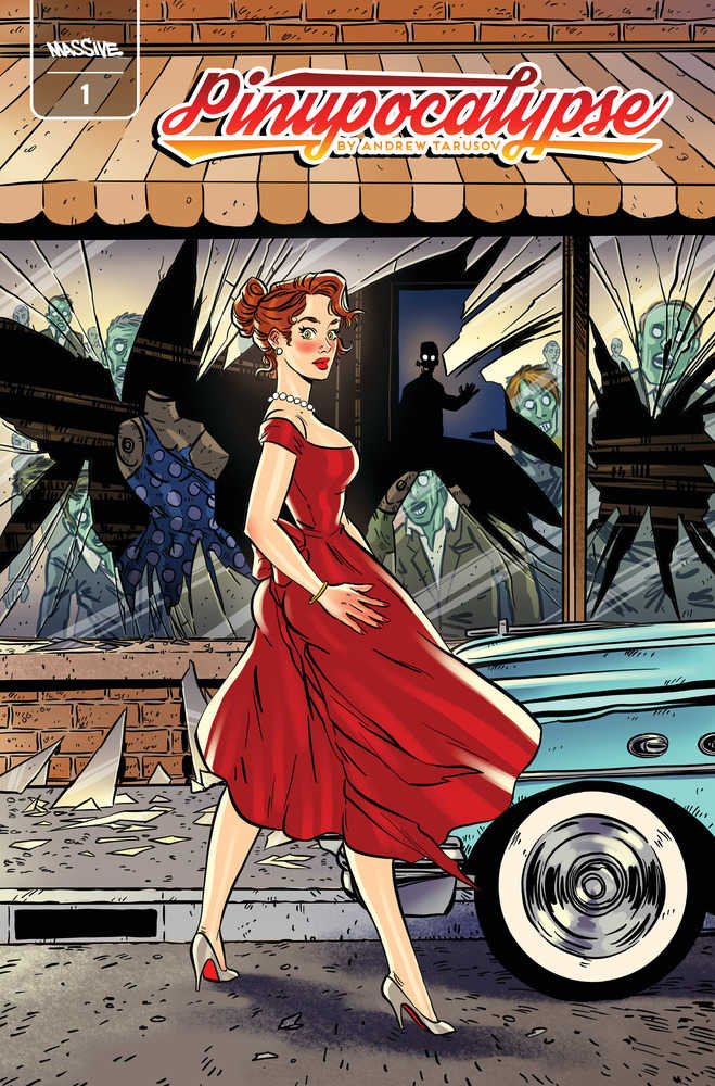 Pinupocalypse (2025) #1 (of 6) Cover D The Walking Red Homage (Mature)