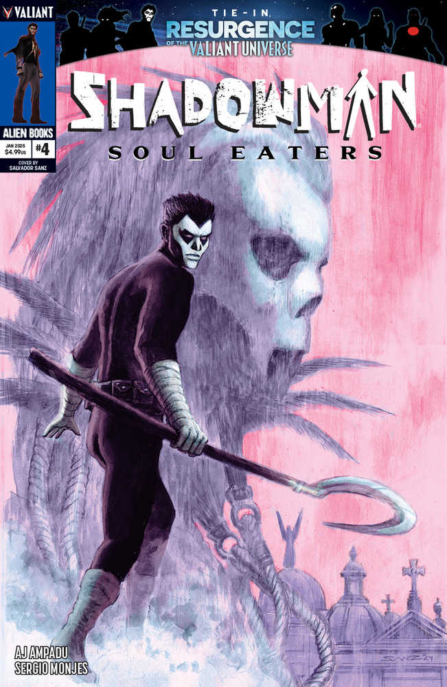 Shadowman: Soul Eaters (2024) #4 (of 4) Cover A Sanz