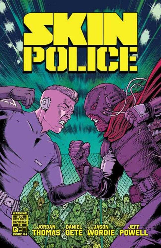 Skin Police (2024) #4 (of 4) Cover A Daniel Gete (Mature)