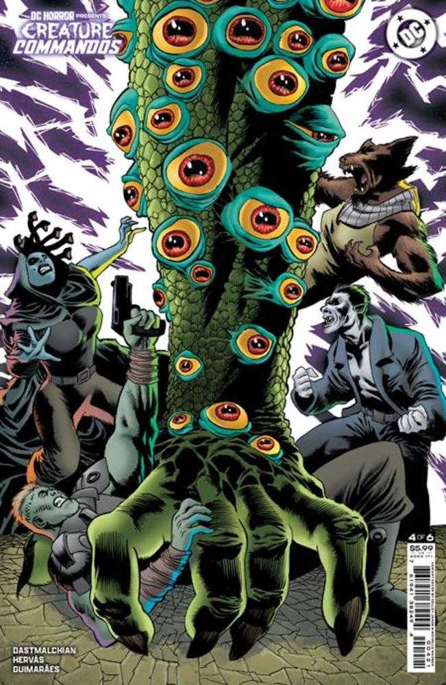DC Horror Presents: Creature Commandos (2024) #4 (of 6) Cover B Kelley Jones Card Stock Variant (Mature)