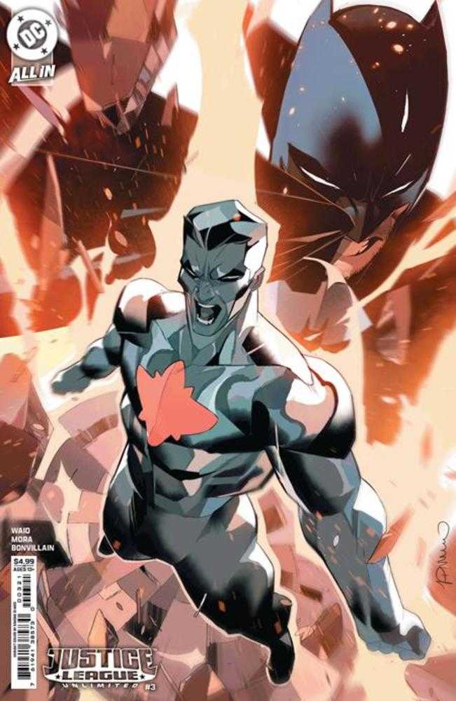 Justice League Unlimited (2024) # 3 Cover B Simone Di Meo Card Stock Variant