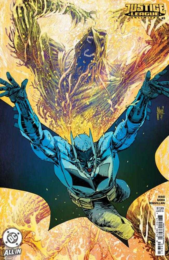 Justice League Unlimited (2024) # 3 Cover E Guillem March Raised Uv Foil Variant