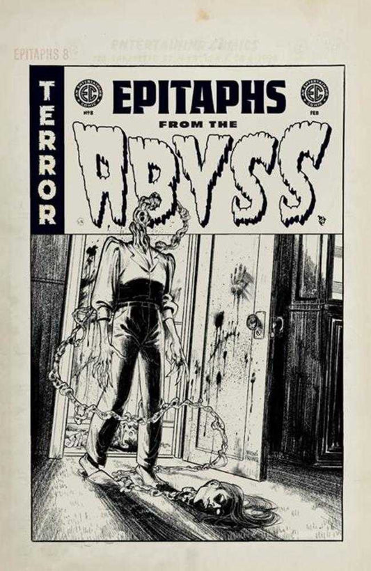 EC Epitaphs From The Abyss (2024) # 8 (of 12) Cover D Naomi Franq B&W 1:20 Artist Edition Variant