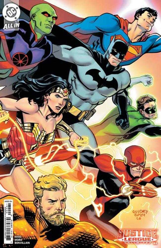 Justice League Unlimited (2024) # 4 Cover G Gavin Guidry 1:50 Variant