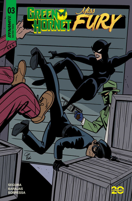 Green Hornet/Miss Fury (2025) #3 Cover D Edgar